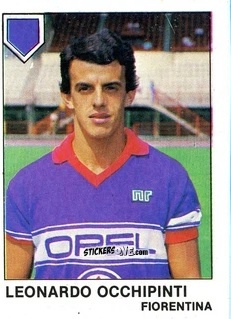 Figurina Leonardo Occhipinti - Calcio Flash 1985 n. 114 - Edizioni Flash