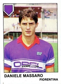 Figurina Daniele Massaro - Calcio Flash 1985 n. 115 - Edizioni Flash
