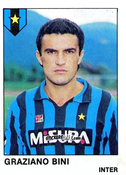 Sticker Graziano Bini