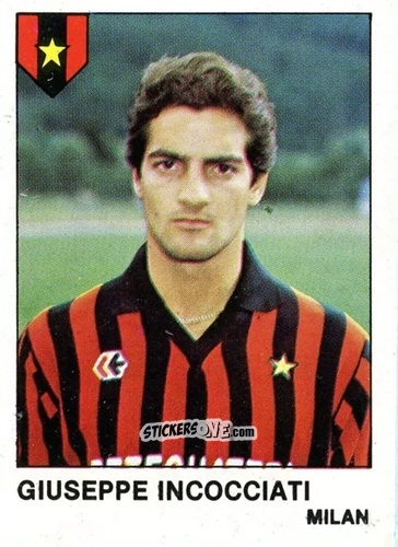 Figurina Giuseppe Incocciati - Calcio Flash 1985 n. 193 - Edizioni Flash