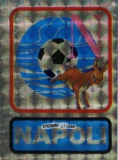 Sticker Scudetto Napoli - Calcio Flash 1985 n. SC13 - Edizioni Flash