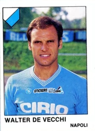 Sticker Walter De Vecchi