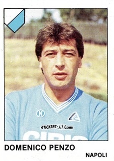 Cromo Domenico Penzo - Calcio Flash 1985 n. 212 - Edizioni Flash