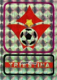 Sticker Scudetto Triestina - Calcio Flash 1985 n. SC37 - Edizioni Flash