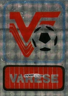 Sticker Scudetto Varese - Calcio Flash 1985 n. SC38 - Edizioni Flash