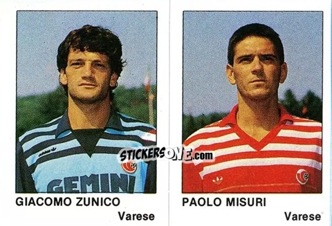 Sticker Giacomo Zunico / Paolo Misuri