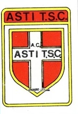 Cromo Scudetto Asti - Calcio Flash 1985 n. SC40 - Edizioni Flash