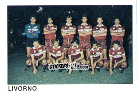 Sticker Scudetto Livorno