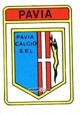 Cromo Scudetto Pavia - Calcio Flash 1985 n. SC48 - Edizioni Flash
