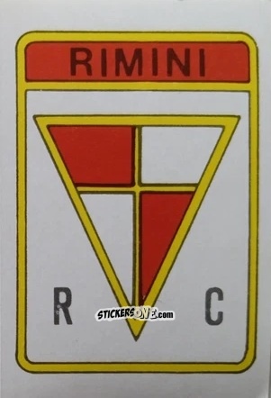 Figurina Scudetto Rimini
