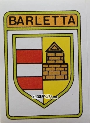 Figurina Scudetto Barletta