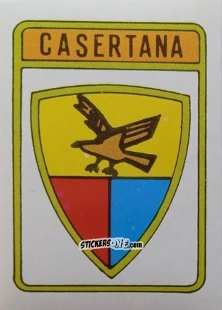 Sticker Scudetto Casertana - Calcio Flash 1985 n. SC62 - Edizioni Flash