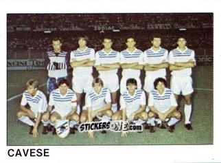 Figurina Squadra Cavese - Calcio Flash 1985 n. 476 - Edizioni Flash