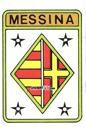 Sticker Scudetto Messina