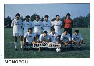 Sticker Squadra Monopoli