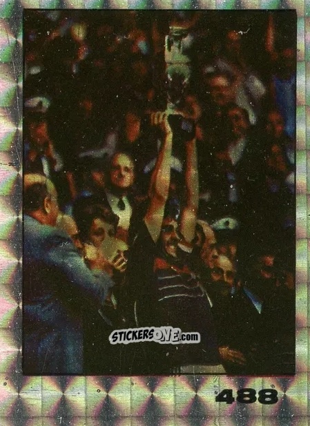 Cromo 1984 - Francia (Francia) - Calcio Flash 1985 n. 488 - Edizioni Flash