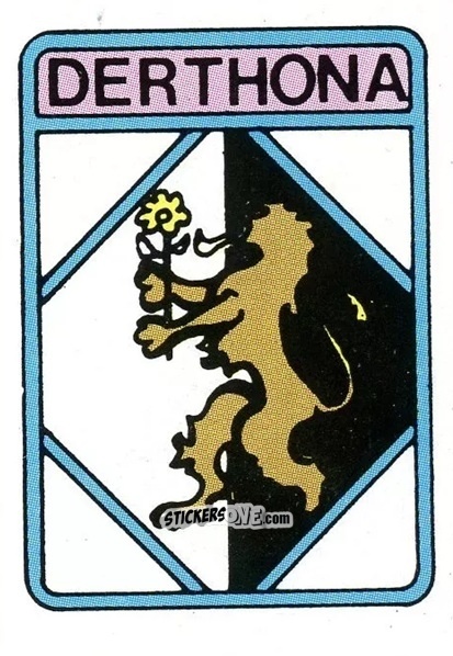 Figurina Scudetto Derthona - Calcio Flash 1985 n. SC78 - Edizioni Flash
