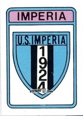 Cromo Scudetto Imperia - Calcio Flash 1985 n. SC79 - Edizioni Flash