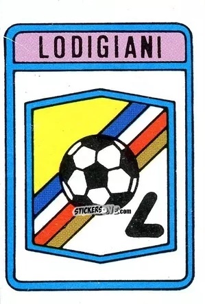 Sticker Scudetto Lodigiani