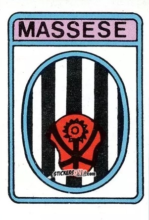 Cromo Scudetto Massese - Calcio Flash 1985 n. SC82 - Edizioni Flash