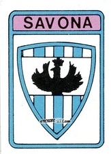 Cromo Scudetto Savona - Calcio Flash 1985 n. SC88 - Edizioni Flash