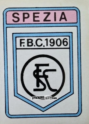 Figurina Scudetto Spezia - Calcio Flash 1985 n. SC90 - Edizioni Flash