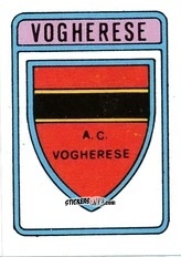 Sticker Scudetto Vogherese - Calcio Flash 1985 n. SC92 - Edizioni Flash
