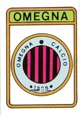 Sticker Scudetto Omegna - Calcio Flash 1985 n. SC100 - Edizioni Flash
