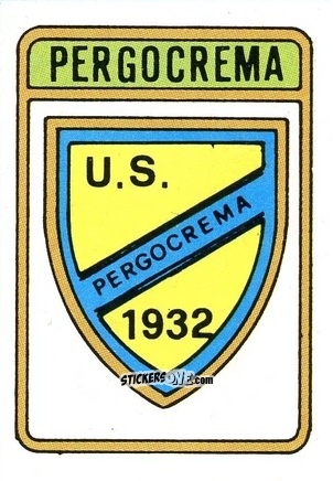 Figurina Scudetto Pergocrema