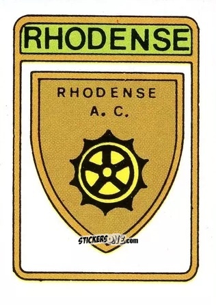 Sticker Scudetto Rhodense - Calcio Flash 1985 n. SC107 - Edizioni Flash