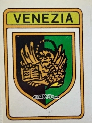 Figurina Scudetto Venezia - Calcio Flash 1985 n. SC109 - Edizioni Flash