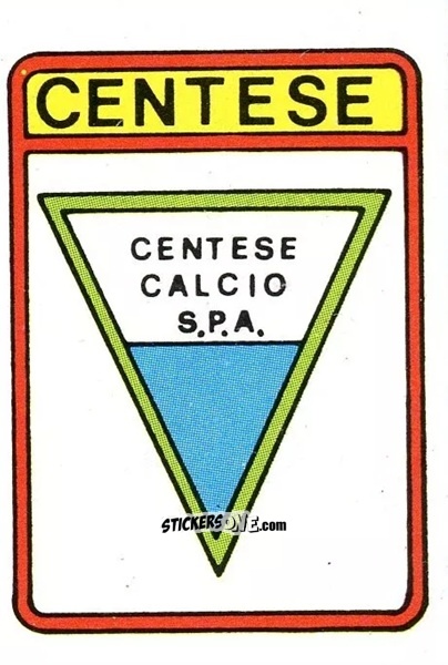Cromo Scudetto Centese - Calcio Flash 1985 n. SC113 - Edizioni Flash