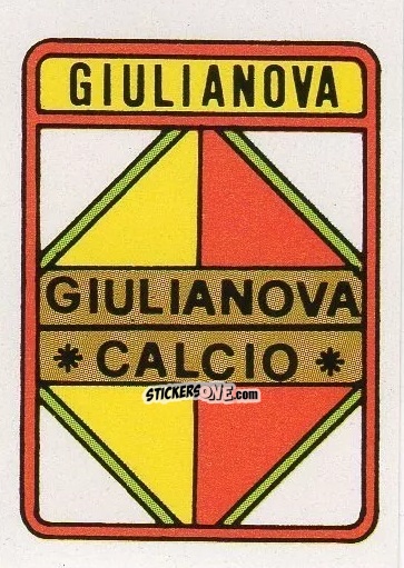Sticker Scudetto Giulianova