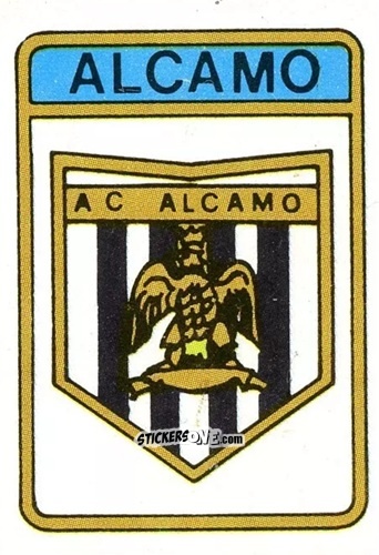 Sticker Scudetto Alcamo - Calcio Flash 1985 n. SC131 - Edizioni Flash