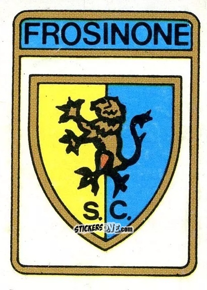 Figurina Scudetto Frosinone