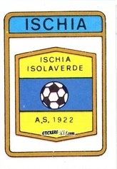 Figurina Scudetto Ischia - Calcio Flash 1985 n. SC138 - Edizioni Flash