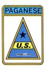 Sticker Scudetto Paganese - Calcio Flash 1985 n. SC141 - Edizioni Flash