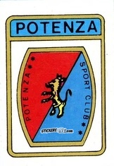 Figurina Scudetto Potenza - Calcio Flash 1985 n. SC142 - Edizioni Flash