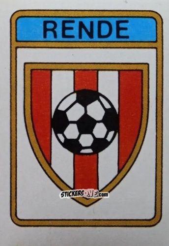 Figurina Scudetto Rende