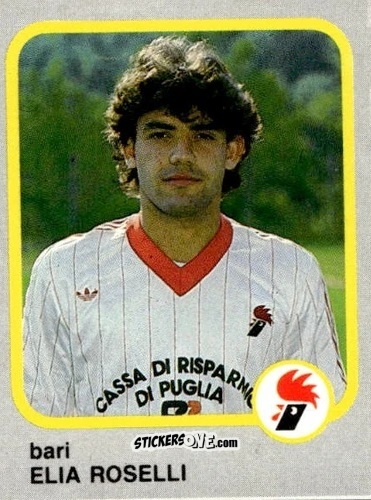 Figurina Elia Roselli - Calcio Flash 1986 n. 54 - Edizioni Flash