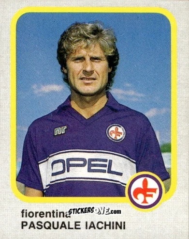 Cromo Pasquale Iachini - Calcio Flash 1986 n. 86 - Edizioni Flash