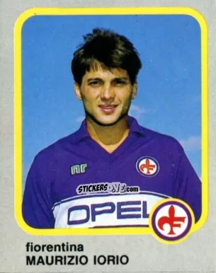 Sticker Maurizio Iorio - Calcio Flash 1986 n. 87 - Edizioni Flash