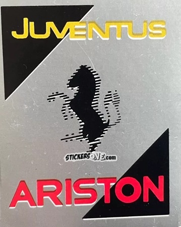 Sticker Scudetto Juventus - Calcio Flash 1986 n. SC7 - Edizioni Flash
