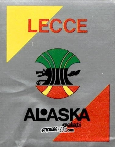 Cromo Scudetto Lecce - Calcio Flash 1986 n. SC8 - Edizioni Flash