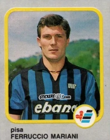 Sticker Ferruccio Mariani - Calcio Flash 1986 n. 193 - Edizioni Flash