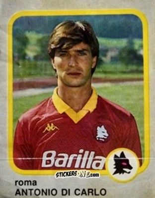 Cromo Antonio Di Carlo - Calcio Flash 1986 n. 211 - Edizioni Flash