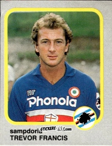 Figurina Trevor Francis - Calcio Flash 1986 n. 231 - Edizioni Flash