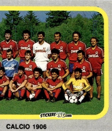 Sticker Squadra Torino (puzzle 2) - Calcio Flash 1986 n. 236 - Edizioni Flash