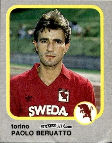 Figurina Paolo Beruatto - Calcio Flash 1986 n. 240 - Edizioni Flash