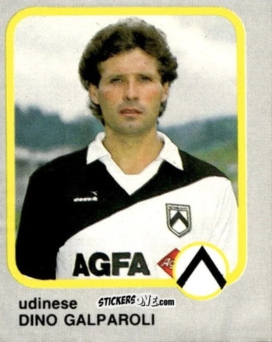 Sticker Dino Galparoli - Calcio Flash 1986 n. 257 - Edizioni Flash